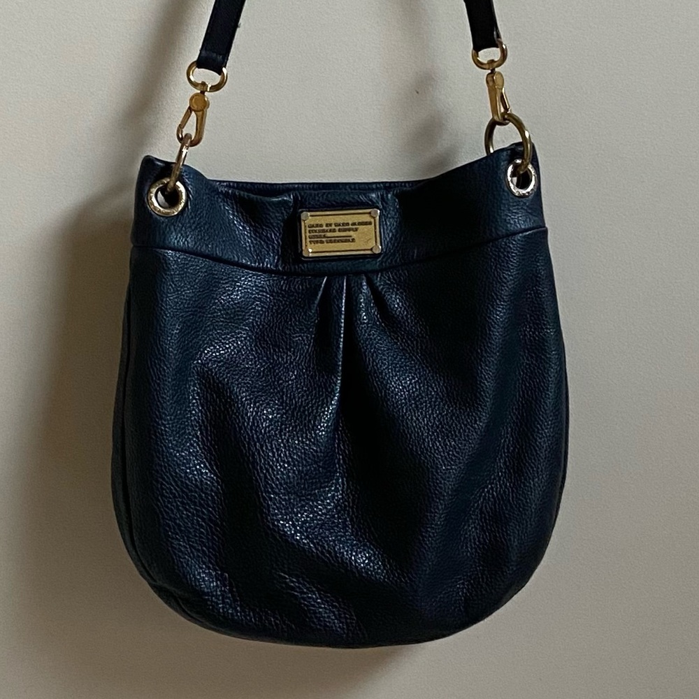 Marc by Marc Jacobs Classic hobo bag . Black  Soft Pebbled Leather. USED .
